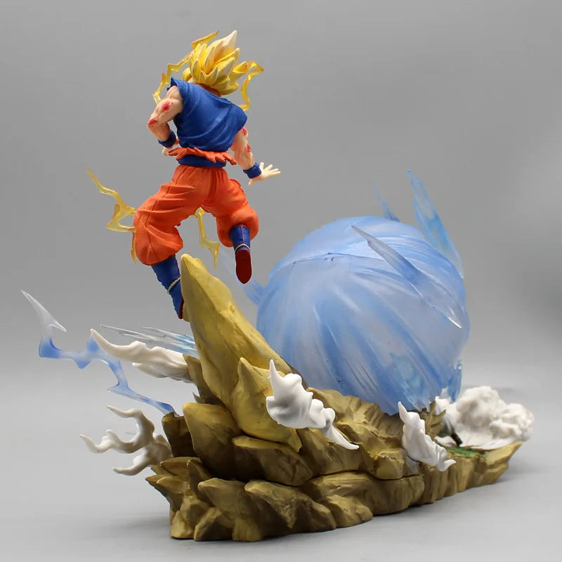Goku Super Sayajin Kid Boo Genkidama Dragon Ball Z Figur