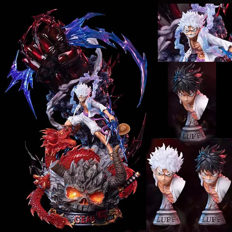 Ruffy Gear 5 Sonnengott Nika One Piece Figur