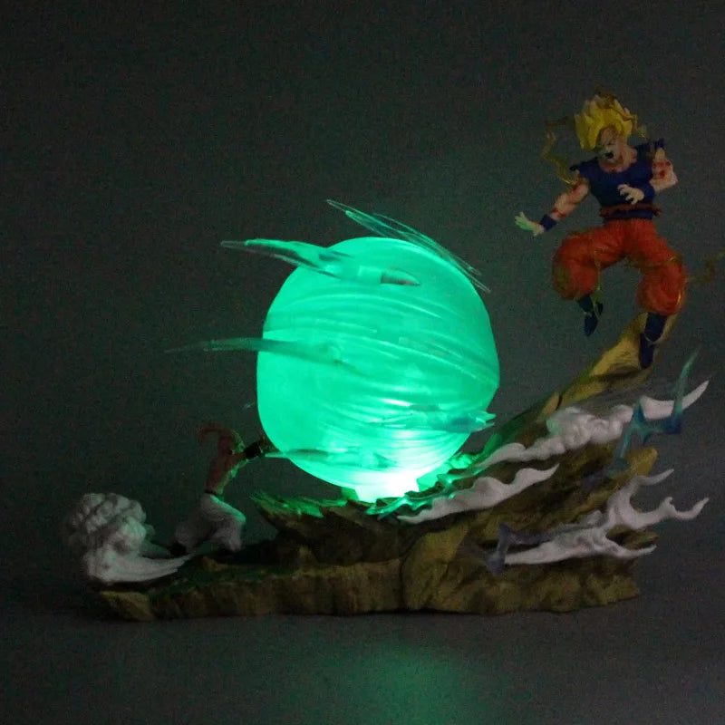 Goku Super Sayajin Kid Boo Genkidama Dragon Ball Z Figur