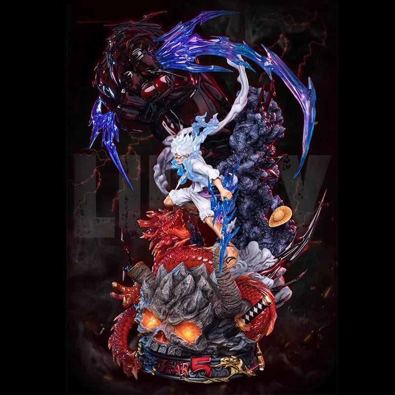 Ruffy Gear 5 Sonnengott Nika One Piece Figur
